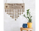 DIY Families Friends Birthday Celebration Calendar Reminder Planner Board Decor