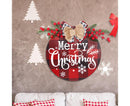 Hanging Plaque for Door-Red