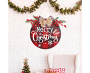 Hanging Plaque for Door-Red