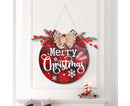 Hanging Plaque for Door-Red
