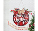 Hanging Plaque for Door-Red