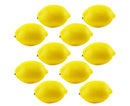 10Pcs Mini Artificial Lemon Simulation Fruit Photography Prop Party Table Decor-Yellow