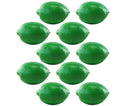 10Pcs Mini Artificial Lemon Simulation Fruit Photography Prop Party Table Decor-Yellow