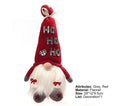 Creative Dwarf Shape LED Doll Decor Cute Exquisite Flannel Doll Display for Home-Red