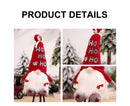 Creative Dwarf Shape LED Doll Decor Cute Exquisite Flannel Doll Display for Home-Red