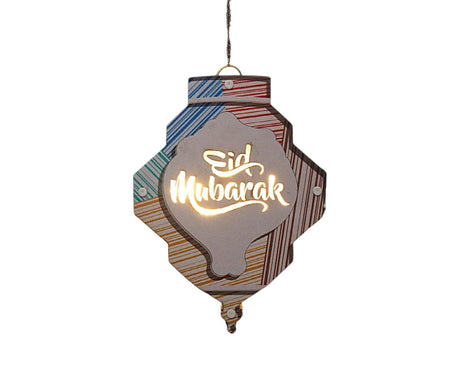 LED Wooden Pendant Wall Art Decor for Home