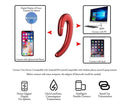 Ear Hook Wireless Headphones - Non Ear Plug - Noise Cancelling Single Ear Headset with Mic
