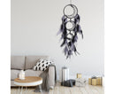 Feather Dream Catcher Home Decor-Black