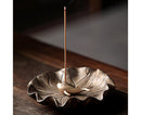 Lotus Leaf Mini Incense Holder for Teahouse-C