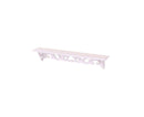 Modern White Floating Wall Mounted Display Storage Shelf Home Living Room Decor-White S