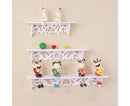 Modern White Floating Wall Mounted Display Storage Shelf Home Living Room Decor-White S