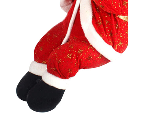 Delicate Christmas Hanging Pendants Realistic Fabric Animated Festival Adornments for Gifts-L
