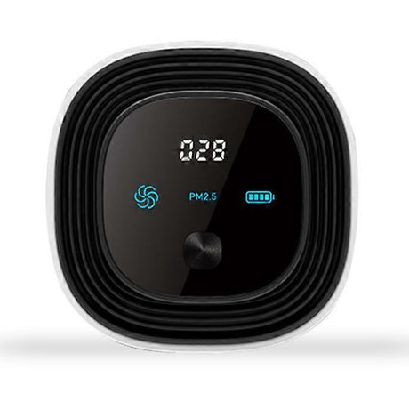 UV Travel Air Purifier, Smart Car Ionizer with USB Charging