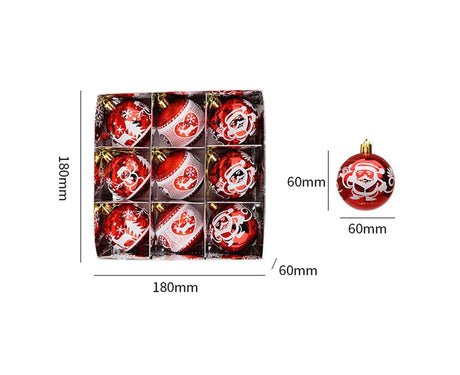Christmas Ball Pendant for Christmas-Red