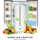 Mini Ozone Air Purifier for Fridge, Shoe Cabinet, Wardrobe & Home Vegetable Use