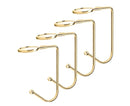 4Pcs Christmas Hook for Home-Golden