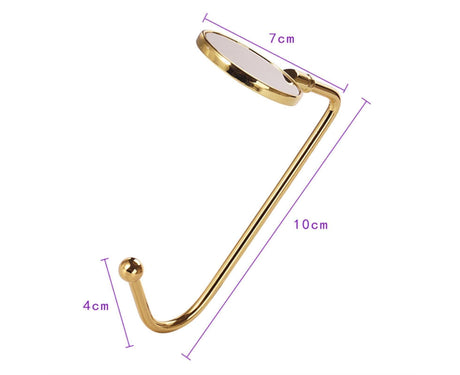 4Pcs Christmas Hook for Home-Golden