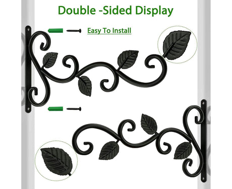 Plant Holder for Garden-Black