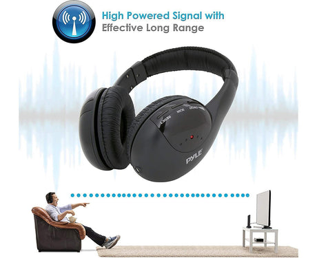 Stereo Wireless Over-Ear Headphones High Fidelity Headset