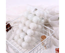 36Pcs Christmas Tree Balls Festival Home Party Mall Xmas Hanging Decor Ornament-Red