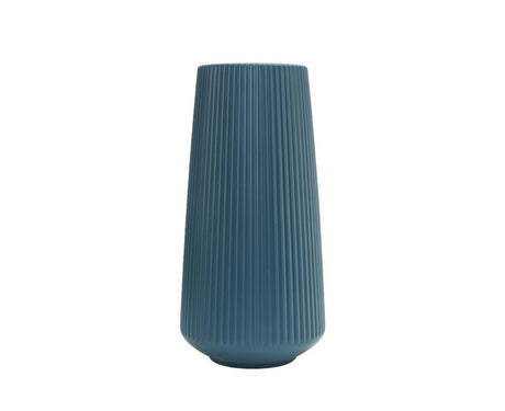 Plastic Nordic Style Vase Dried Flower Arrangement Pot Holder Home Office Decor-Green