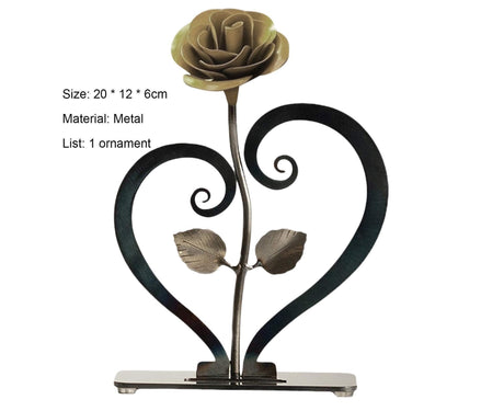 Desk Sculpture Decor-Yellow