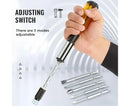 1 Set Screwdrivers Demountable High Precision Metal Hand Pressing Nut Drivers Hand Tools-Yellow