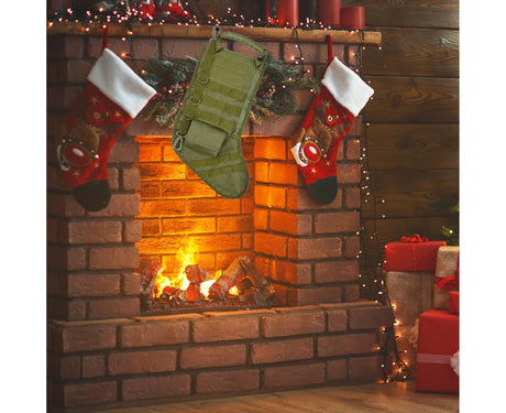 Christmas Stocking Tree Decoration-Green