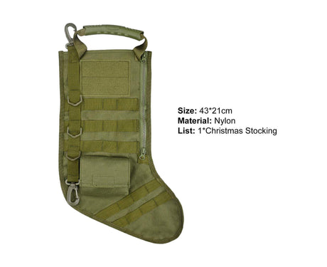 Christmas Stocking Tree Decoration-Green