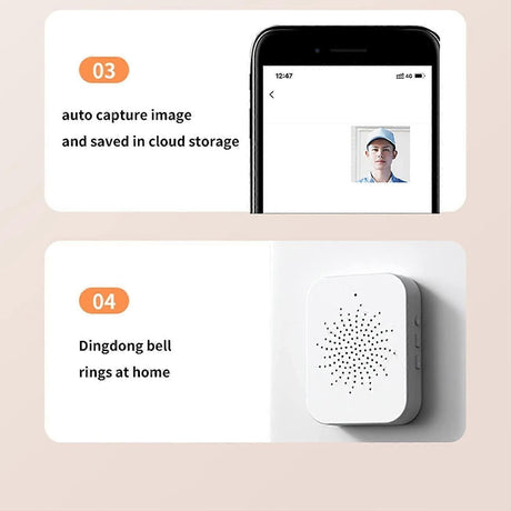 Wireless WiFi Video Doorbell with Camera