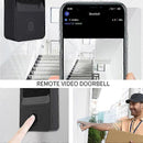 Wireless Smart Video Doorbell, Night Vision Security Camera