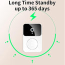 Smart Ring Video Doorbell, Wireless HD Night Vision Home Intercom