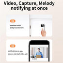 WiFi Smart Video Doorbell, Wireless Phone Intercom Security Camera