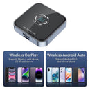 Smart Car AI Box Android 13.0, 2+32GB Wired to Wireless CarPlay Adapter