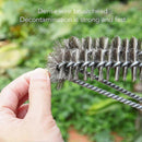 Triangular Grill Cleaning Brush, Langgang BBQ Scraper