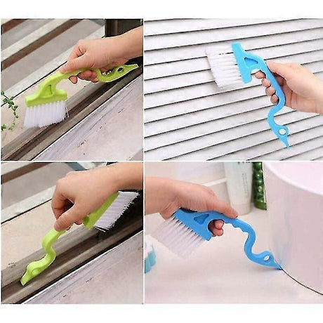 4pcs Bottle & Carafe Cleaning Brush Set with Silicone Scraper