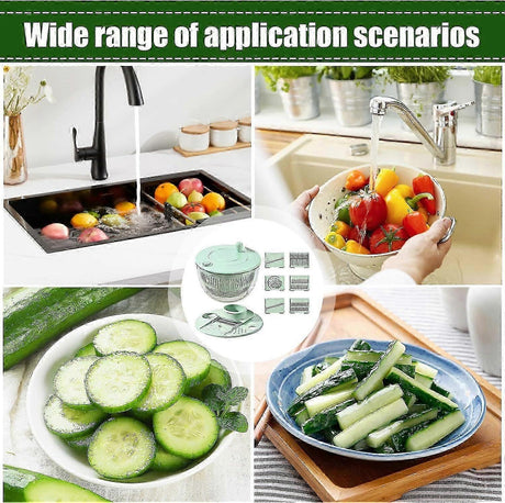 Pump Salad Spinner and Dehydrator, Multi-Use Vegetable Dryer