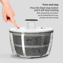 Vegetable and Fruit Dryer Spinner, Multi-Use Salad Washer