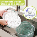 Salad Spinner 4.8Qt Vegetable Lettuce Washer Dryer Bowl