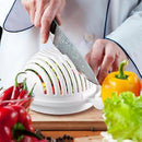1pc Lettuce Cutter with Salad & Vegetable Spinner Kitchen Tool