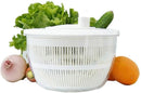 Salad Spinner 4.5L Plastic BPA-Free Non-Slip Vegetable Dryer