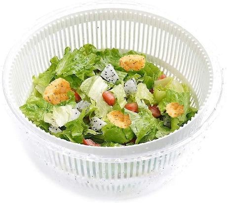 Salad Spinner 4.5L Plastic BPA-Free Non-Slip Vegetable Dryer