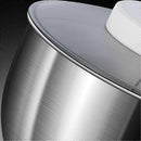 4.5L Electric Salad Spinner Vegetable Washer Silver White