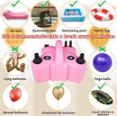 Electric Balloon Pump Double Nozzle Air Inflator for Balloons & Inflatable Beds
