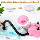 Electric Balloon Pump Double Nozzle Air Inflator for Balloons & Inflatable Beds