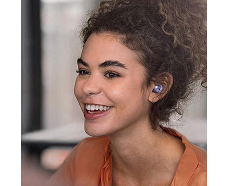True Wireless Earbuds - Noise Cancelling - Water Resistant Bluetooth Earphones with Case