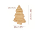 Xmas Tree Wooden Tray for Christmas Tree