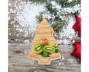 Xmas Tree Wooden Tray for Christmas Tree