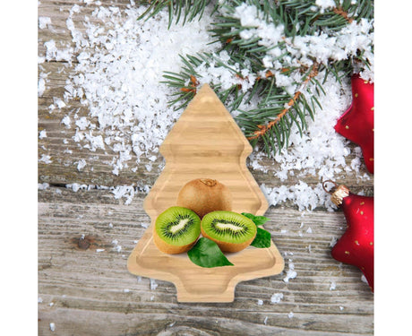 Xmas Tree Wooden Tray for Christmas Tree