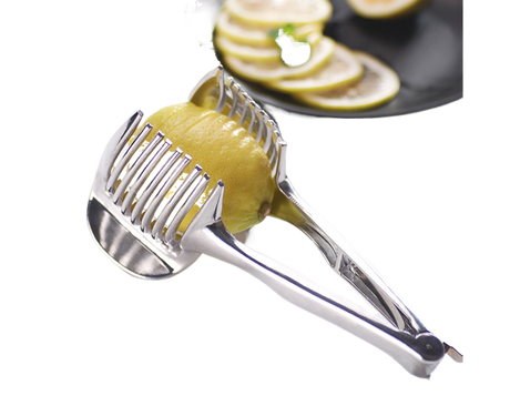 Fruit Slicer Stainless Steel Vegetable Cutter-Silver